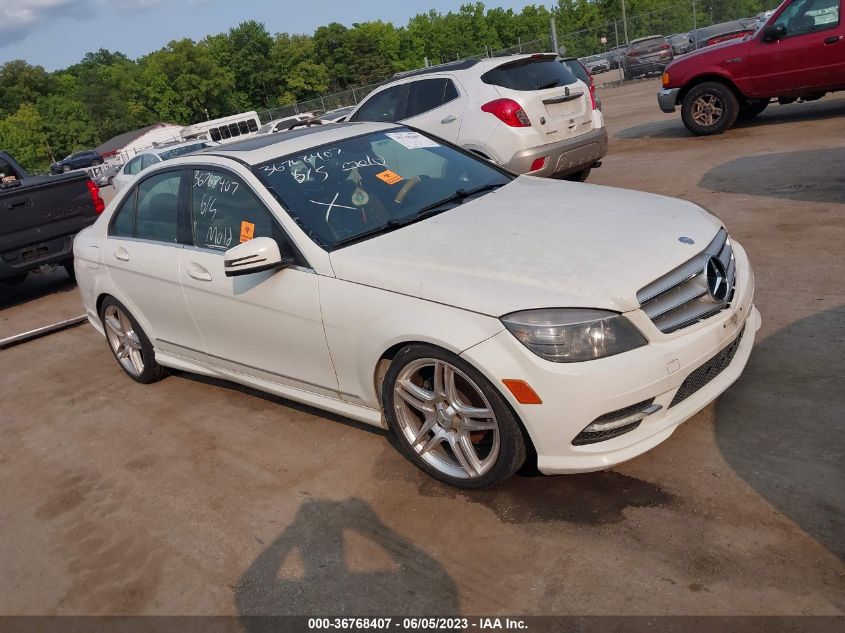 WDDGF5EB6BA447133 | 2011 MERCEDES-BENZ C 300