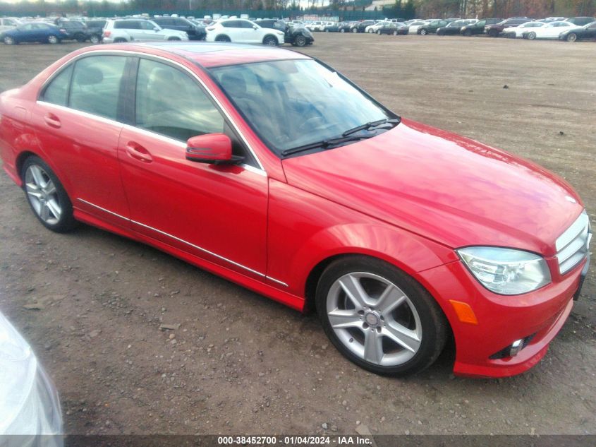 WDDGF8BB1AR088361 | 2010 MERCEDES-BENZ C 300