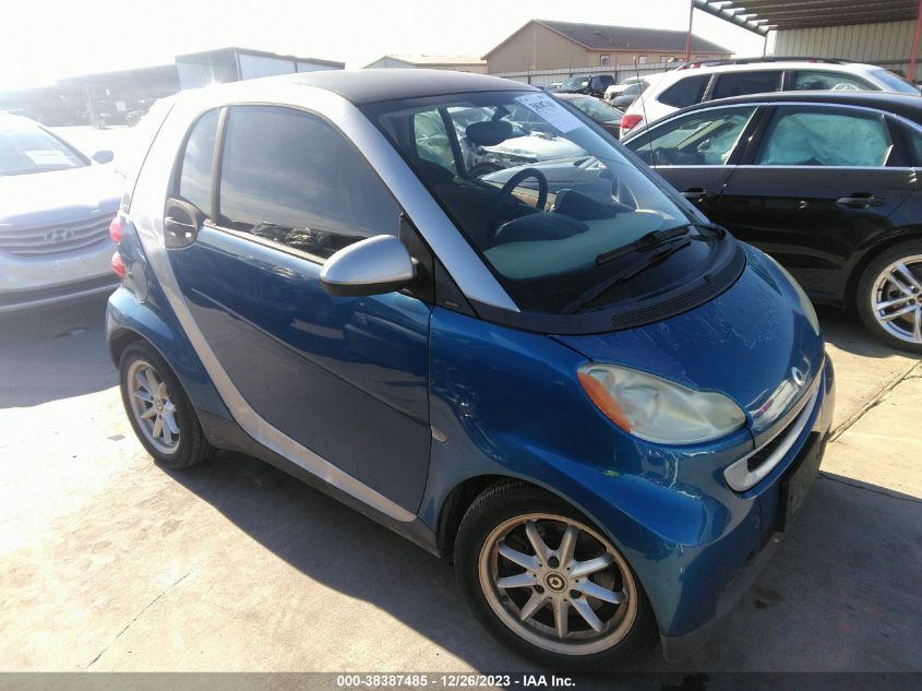 WMEEJ31X88K146762 | 2008 SMART FORTWO