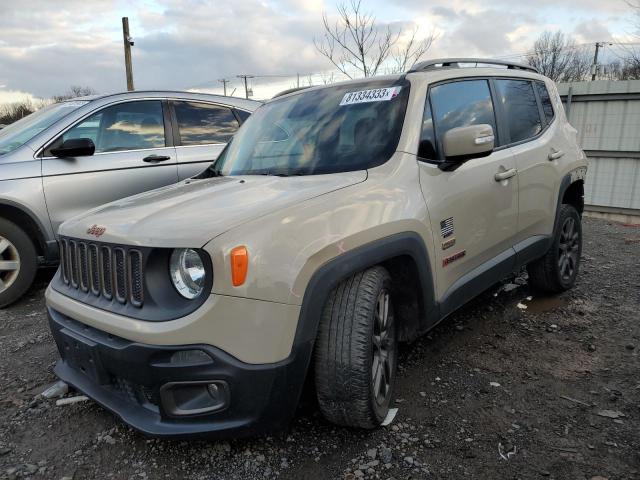 ZACCJBBT1GPC88452 | 2016 JEEP RENEGADE L